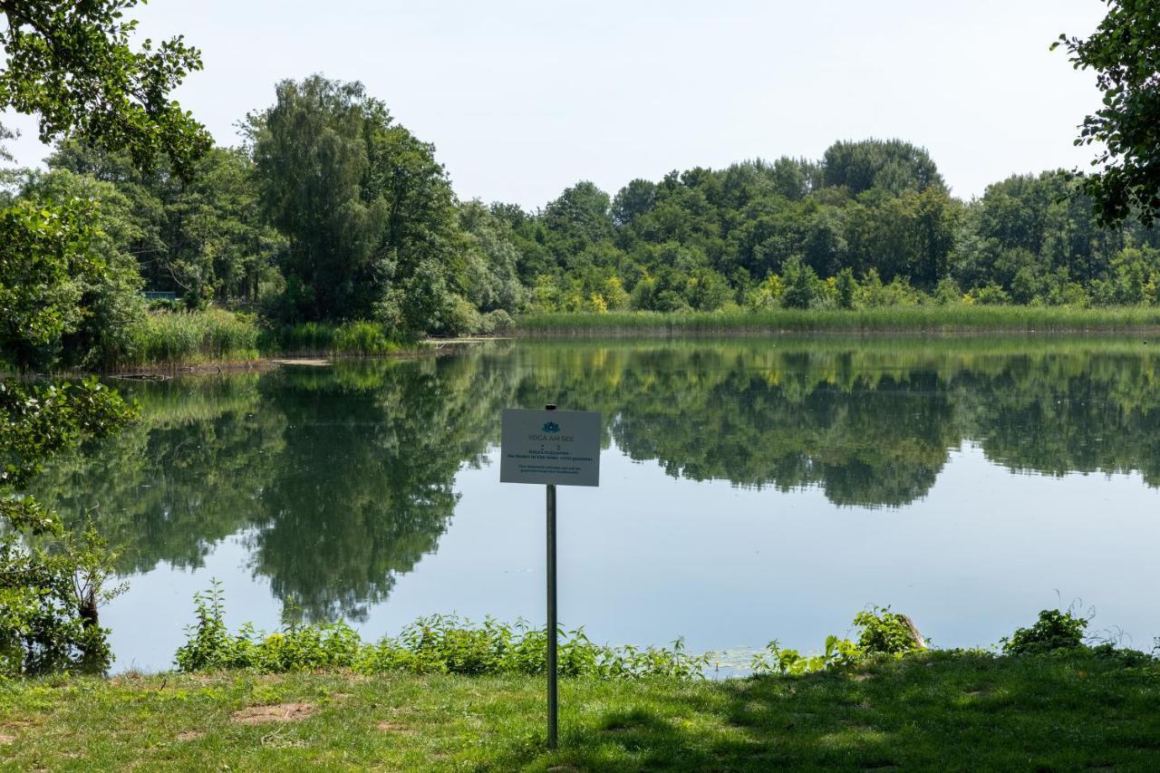 Ferienwohnungen Am Wasser - Krakow Am See Bagian luar foto